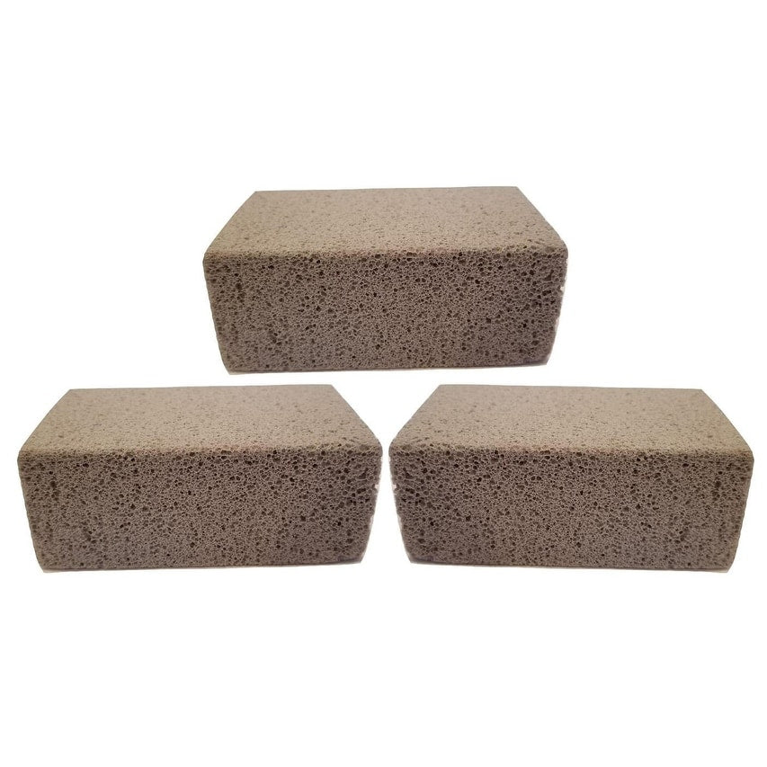 Grill Cleaning Block Non Slip Grip Natural Pumice Stone Bbq Flat Top Griddle Cleaner Brick