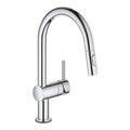 Grohe Minta Touch Single Hole Pullout Swivel Kitchen Faucet