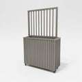 Grove Divider Planter Grey Brown