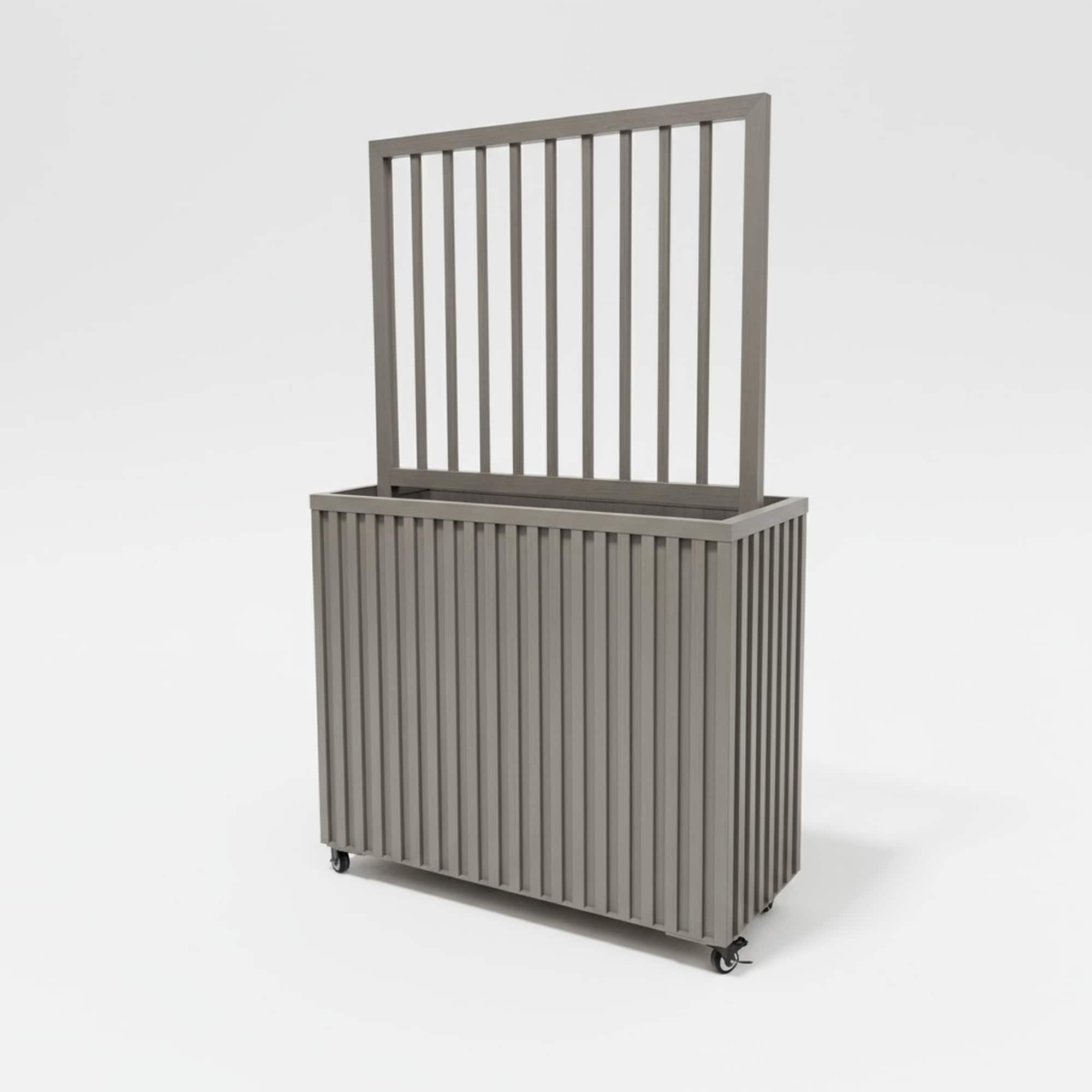 Grove Divider Planter Grey Brown