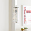 Grundy Glam Antiqued Glass 1 Light Pendant 11.6 X 6 X 6