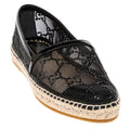 Gucci Crystal Embellished Gg Pattern Espadrilles