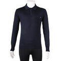 Gucci Mens Fine Wool Knit Polo Top