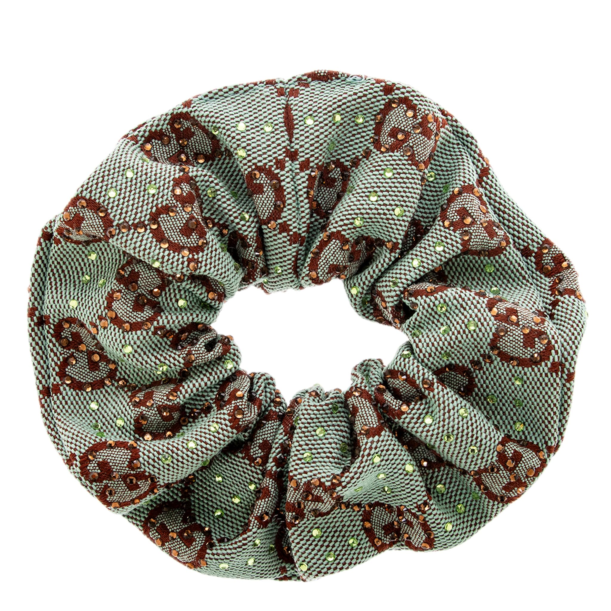 Gucci Gg Embellished Scrunchie