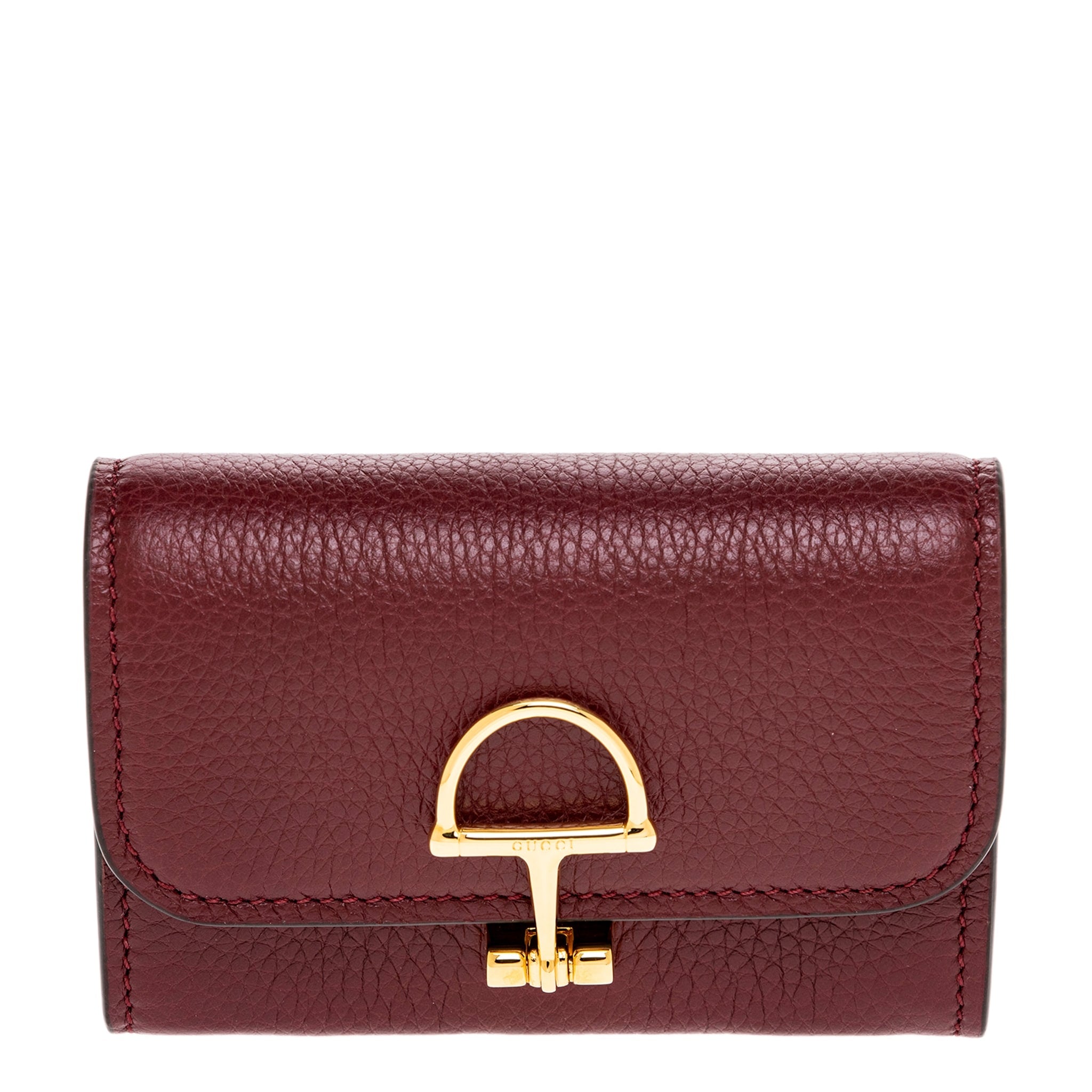 Gucci Gg Emblem Cardcase With Strap