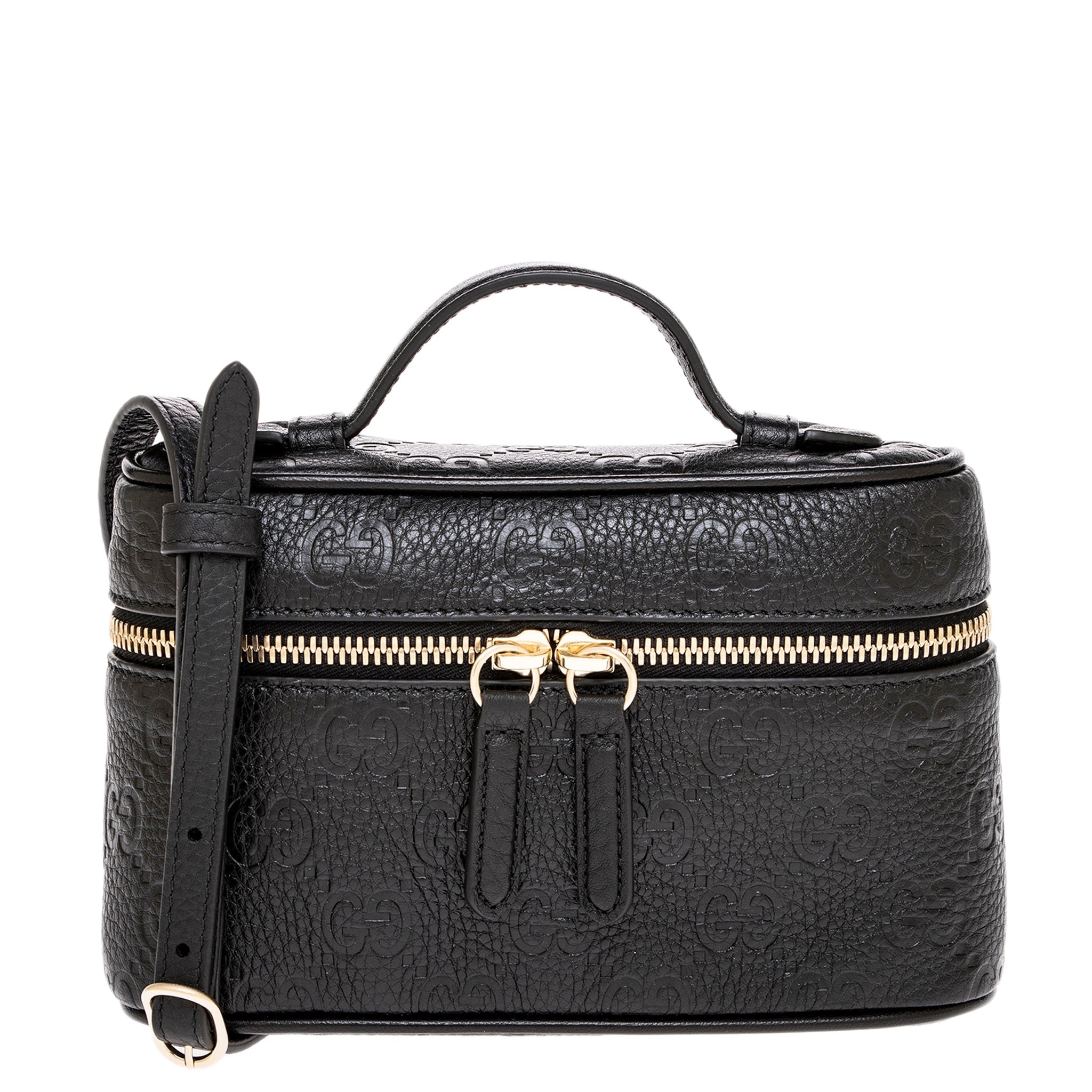 Gucci Gg Emblem Mini Top Handle Bag