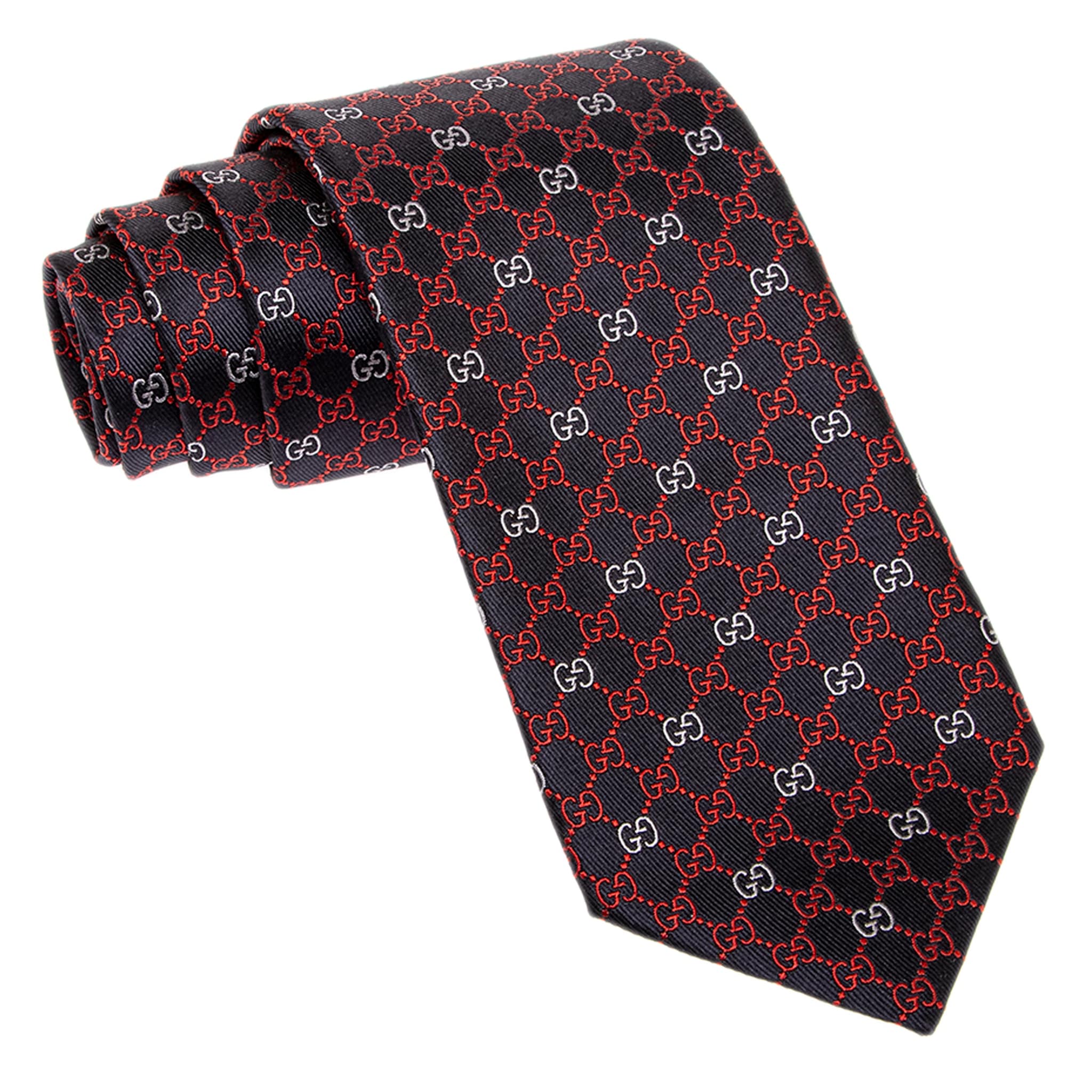 Gucci Gg Jacquard Tie