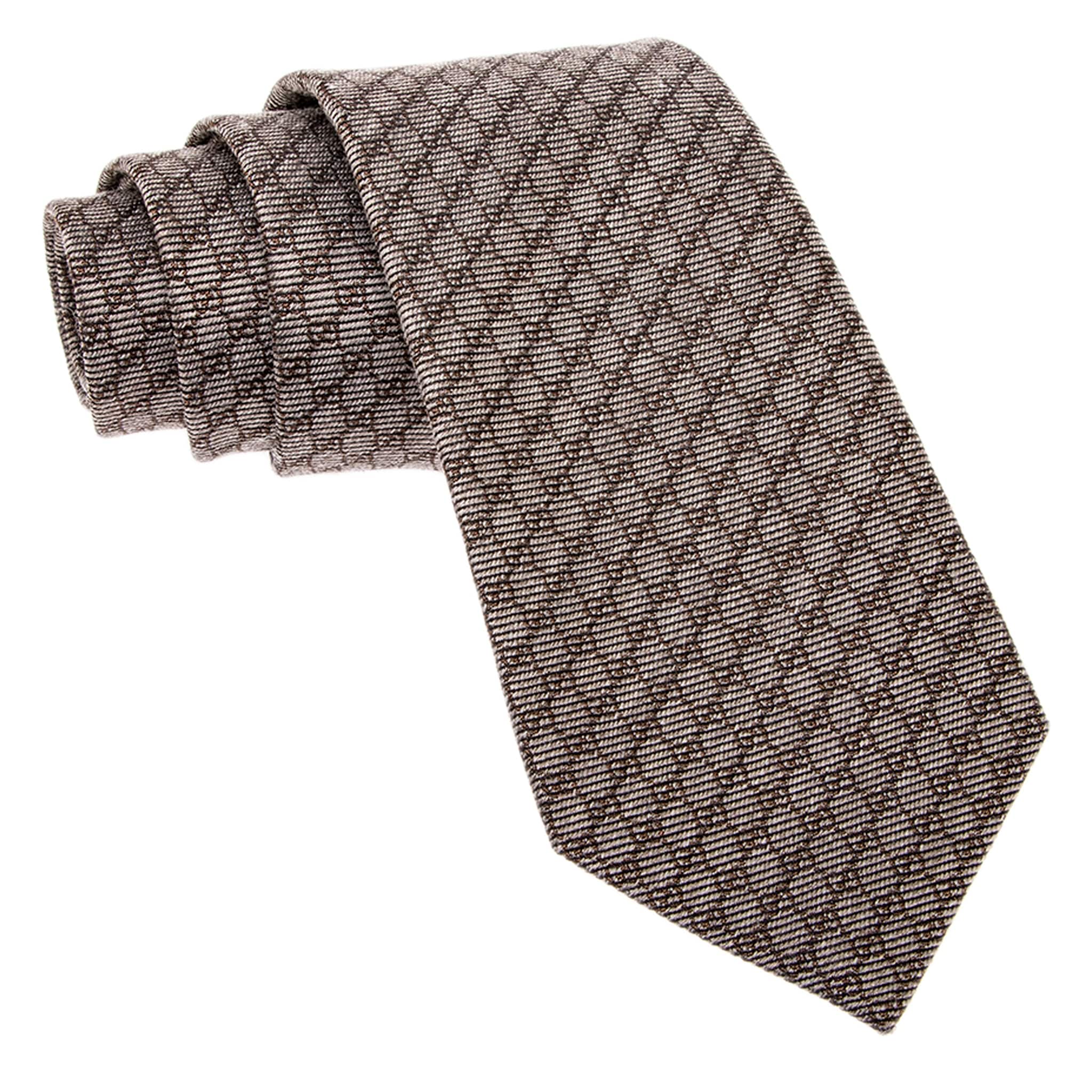 Gucci Gg Jacquard Tie