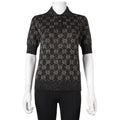 Gucci Gg Lam Jacquard Knit Polo Shirt