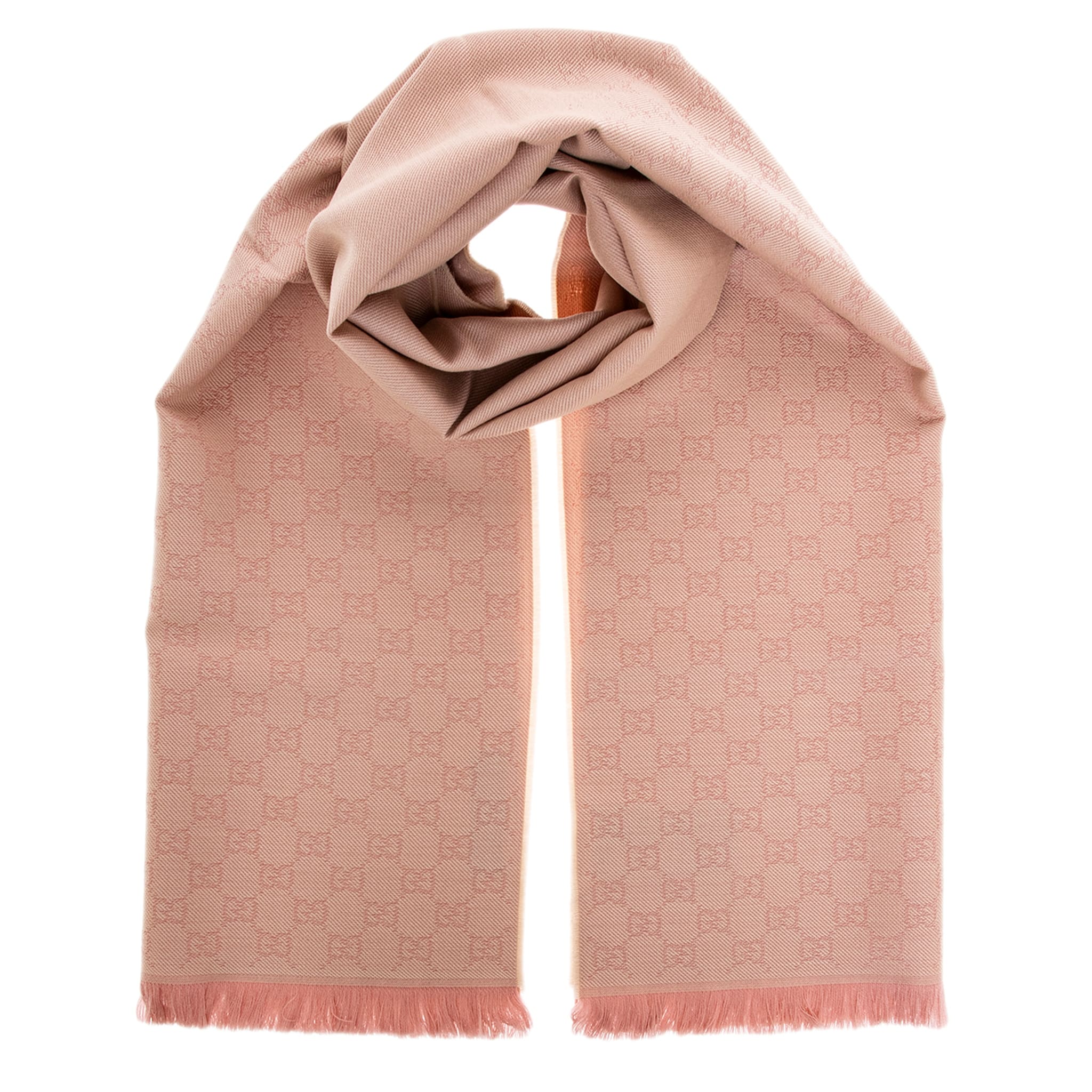 Gucci Gg Wool Scarf