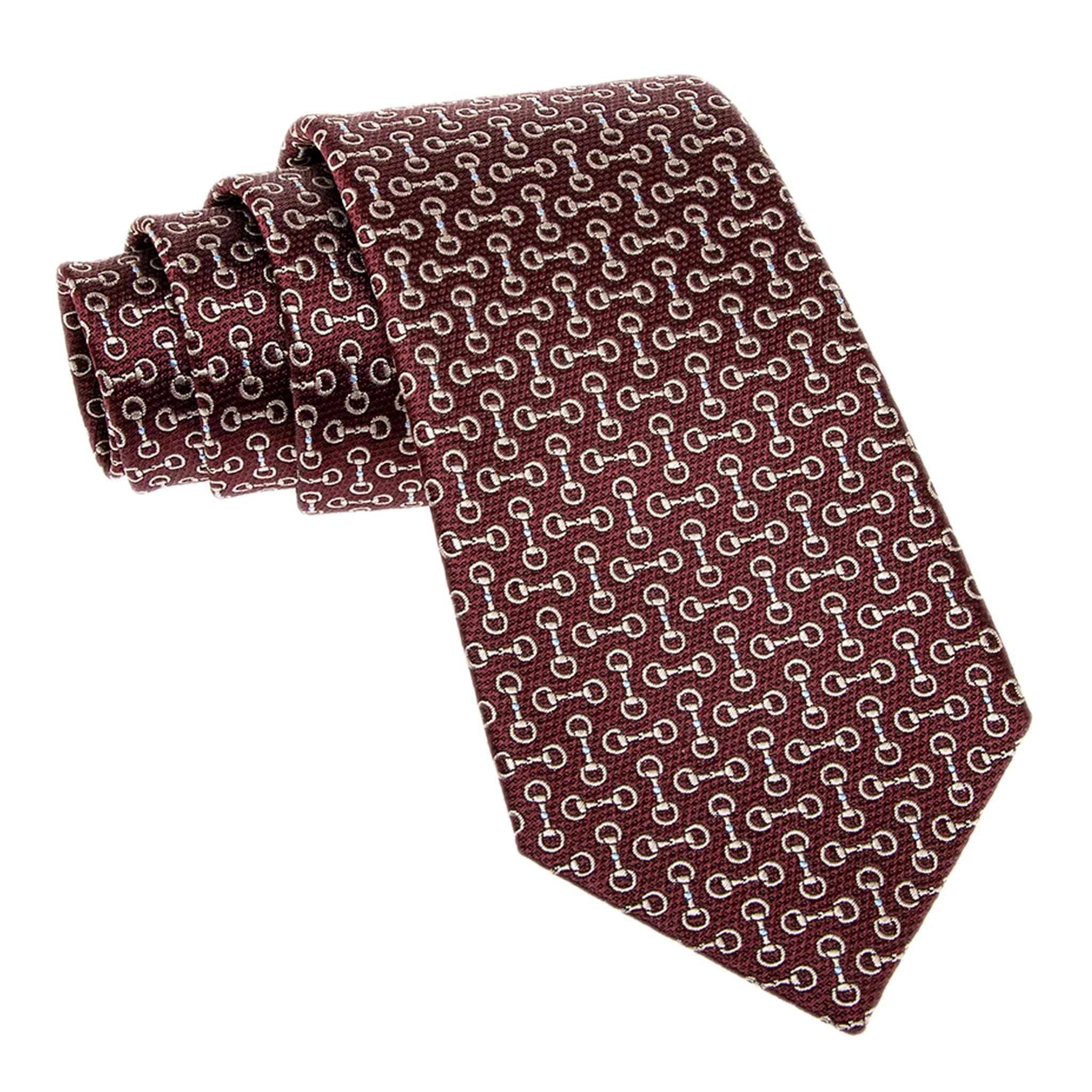 Gucci Horsebit Jacquard Tie
