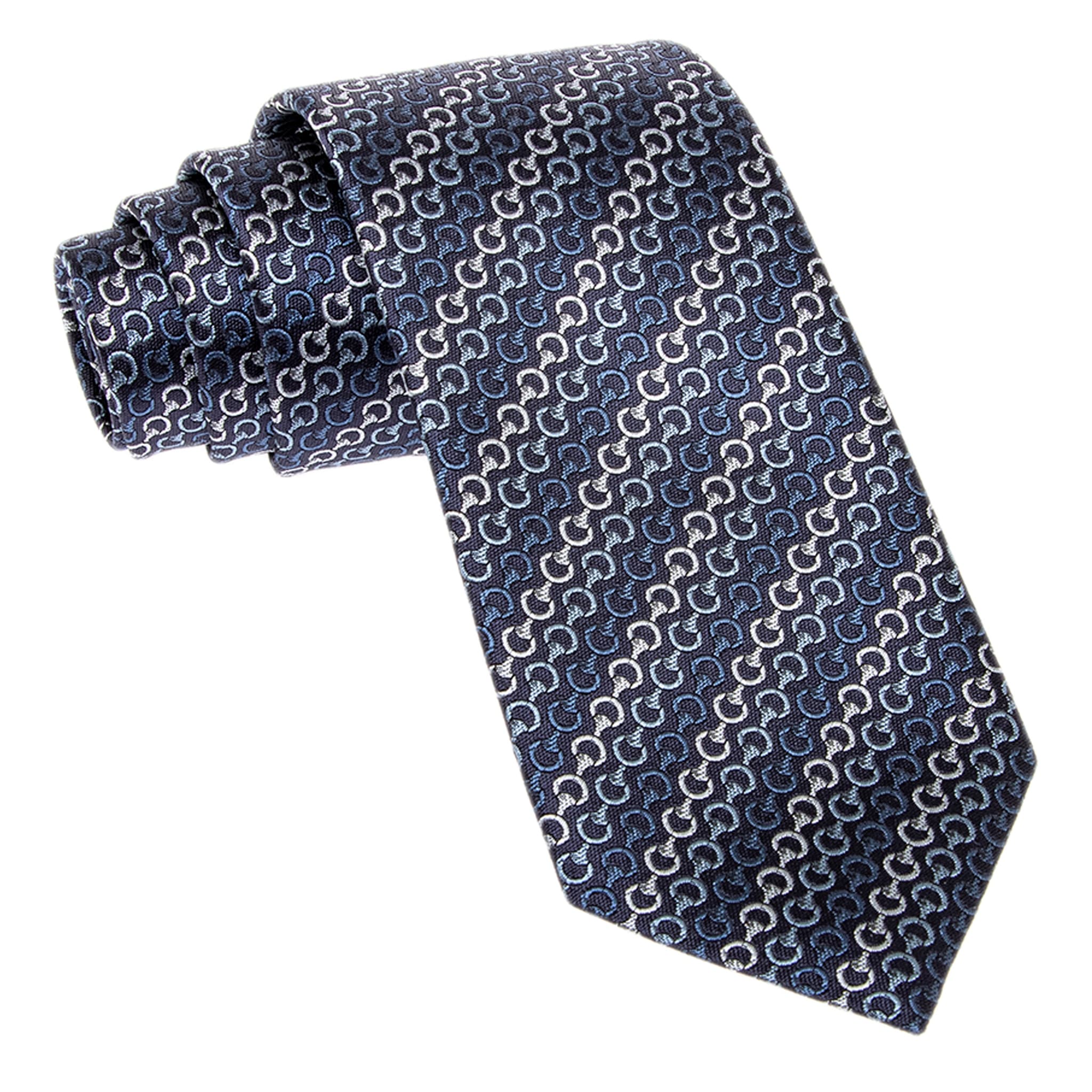 Gucci Horsebit Jacquard Tie