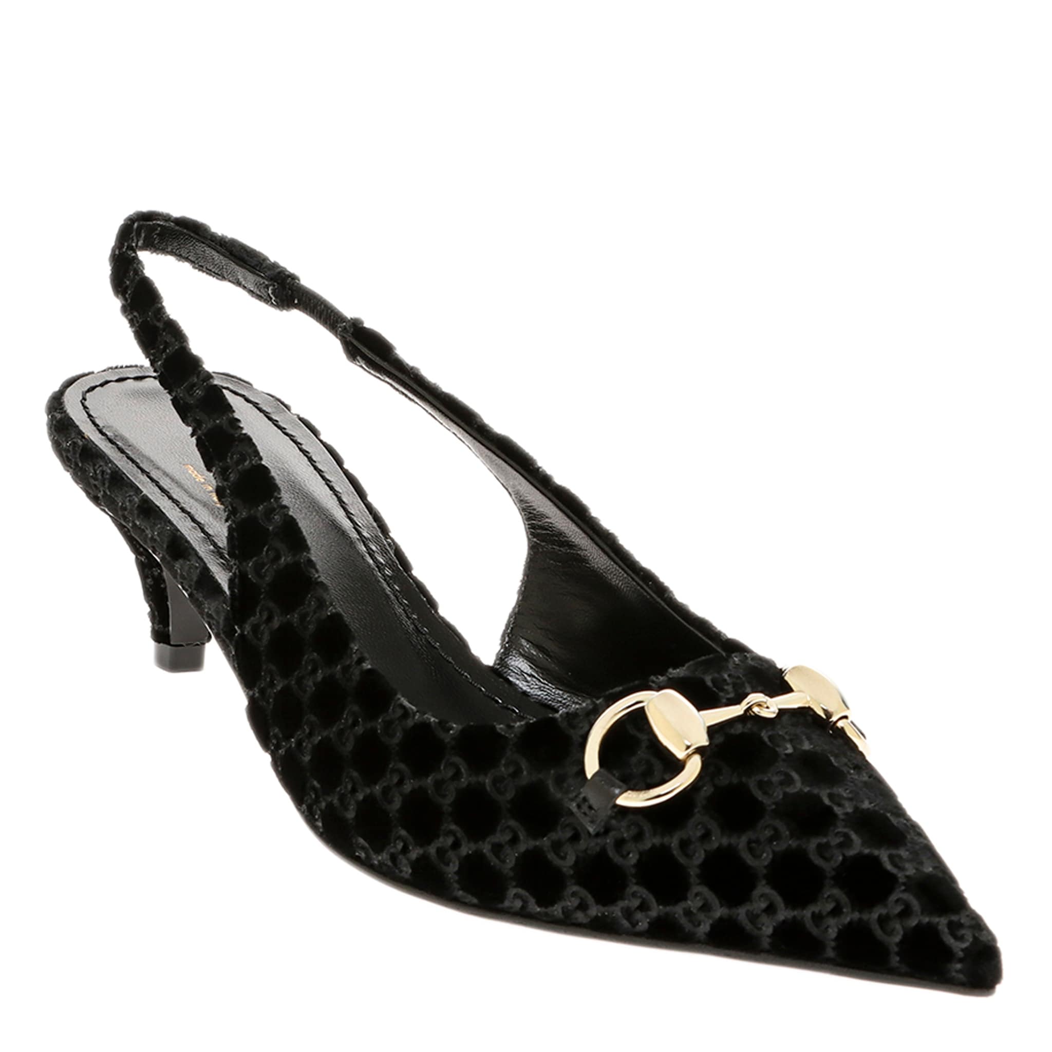 Gucci Horsebit Slingback Pumps