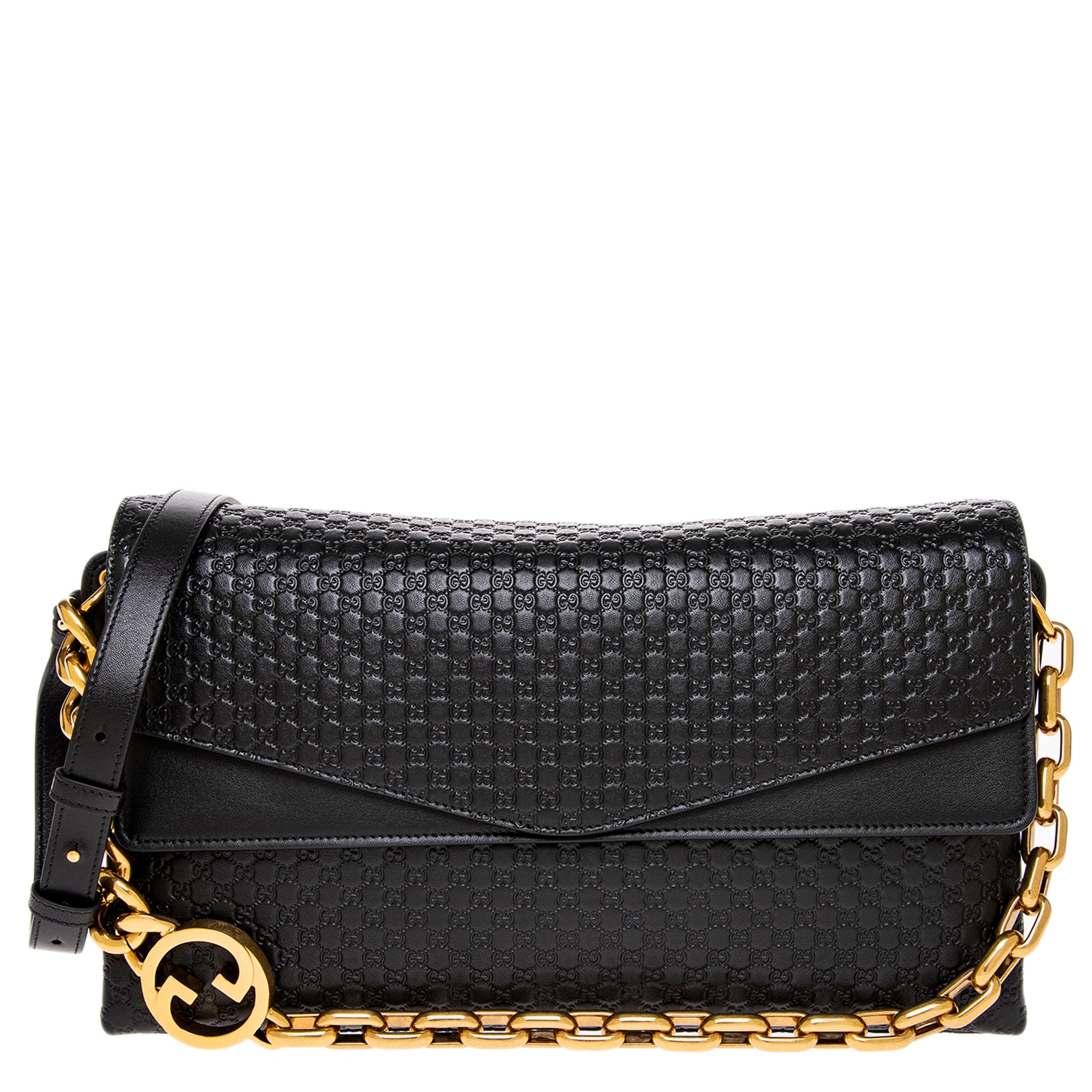 Gucci Large Gg Chain Shoulder Bag
