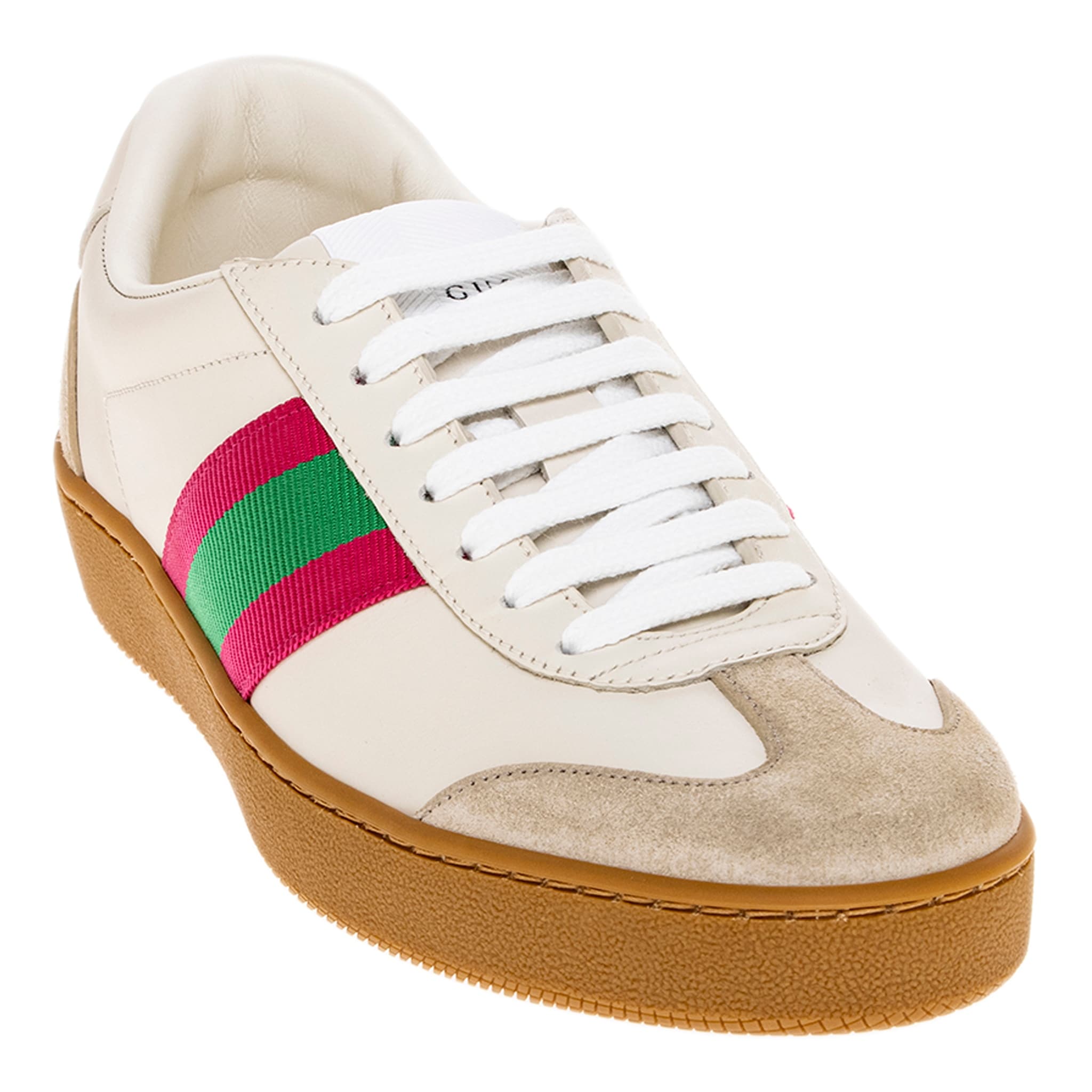 Gucci Low Top Web Sneakers