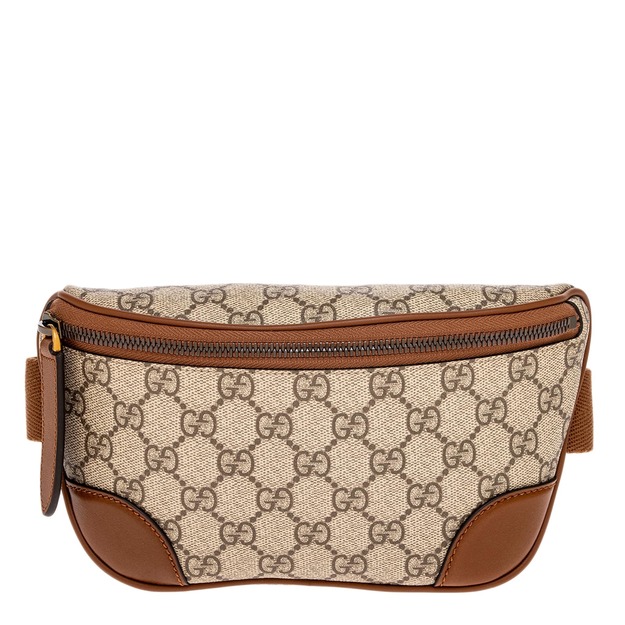 Gucci Mens Gg Emblem Small Belt Bag