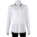 Gucci Oxford Cotton Shirt With Web