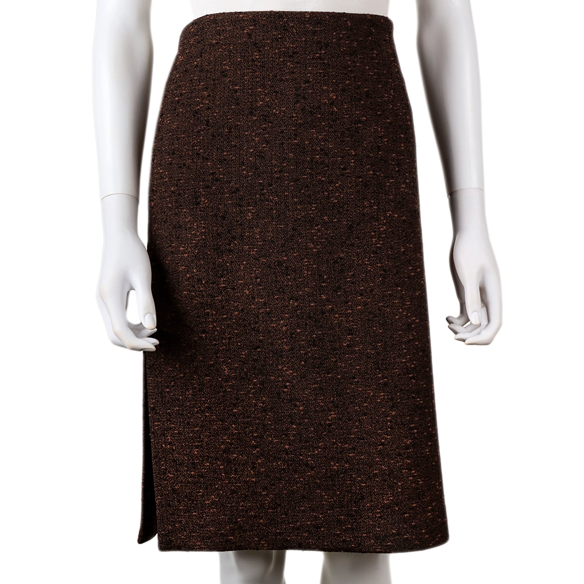 Gucci Seeded Wool Skirt