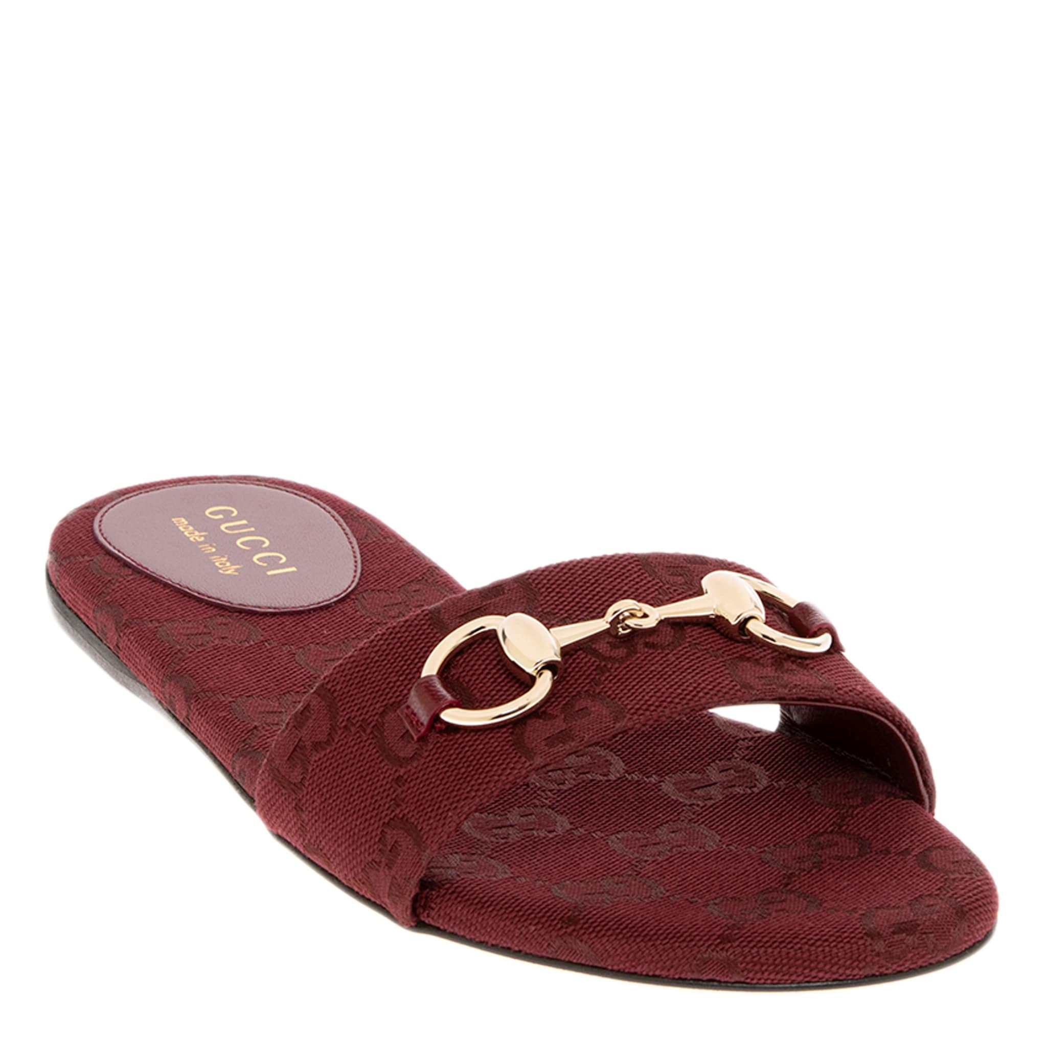 Gucci Slide Sandals With Horsebit