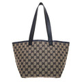 Gucci Small Totissima Leather Trimmed Tote