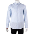 Gucci Mens Striped Cotton Shirt With Web