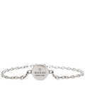 Gucci Trademark Bracelet In Sterling Silver