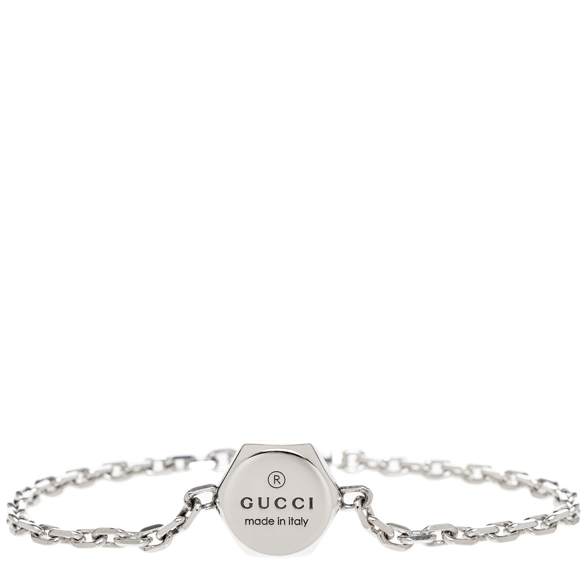 Gucci Trademark Bracelet In Sterling Silver