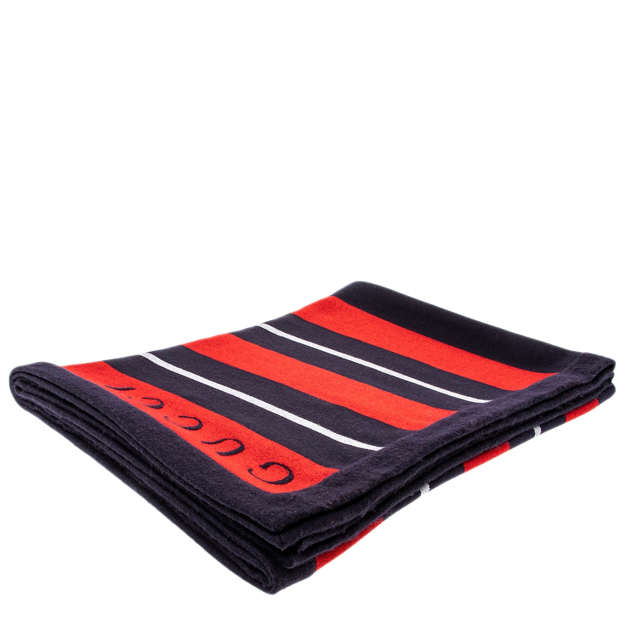 Gucci Web Wool Blanket One Size
