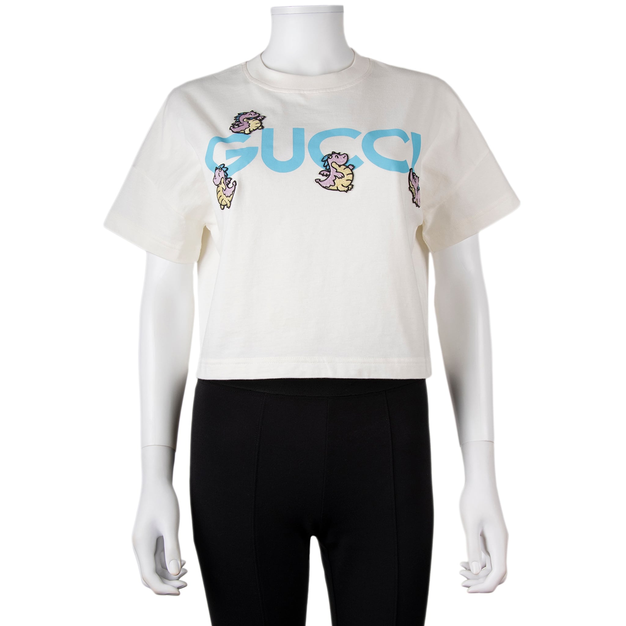 Gucci Dragon Cotton T Shirt