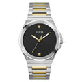 Guess Mens Vinyl Black Dial Watch Gw0833G3 One Size