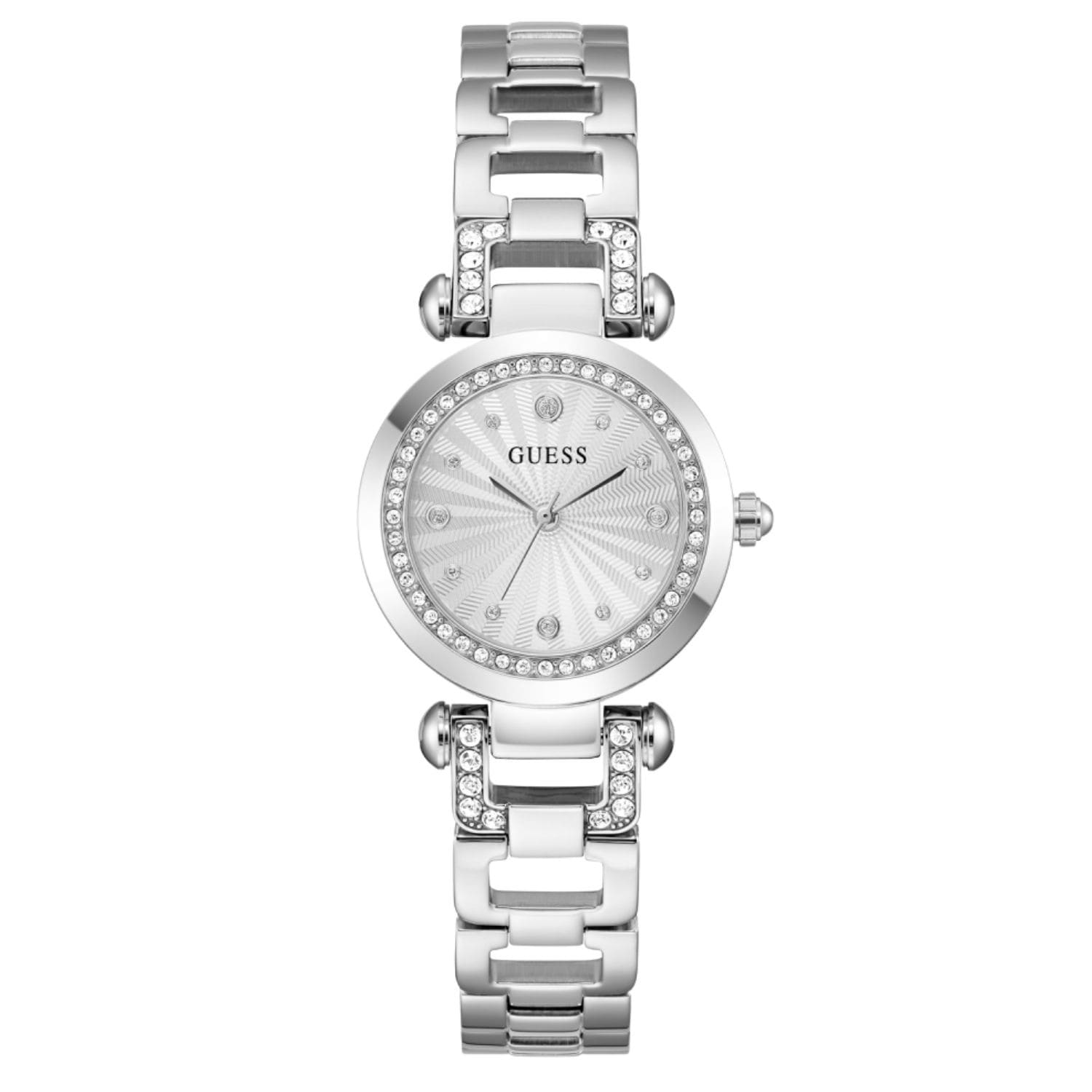 Guess Womens Ginger Silver Dial Watch Gw0869L3 One Size
