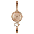 Guess Womens Giselle Rose Gold Dial Watch Gw0929L3 Rose Gold One Size