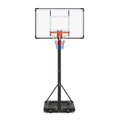 Gymax 10 Ft Portable Basketball Hoop W Shock Absorbent Rim Fillable
