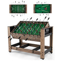 Gymax 2 In 1 48 Swivel Multi Game Table W Legs 2 Balls Cue Sticks