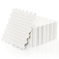 Gymax 20 Pack Hockey Flooring Tiles Dryland Synthetic Ice Tiles For