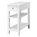 Gymax 3 Tier Nightstand Bedside Table Sofa Side End Table W Double See Details