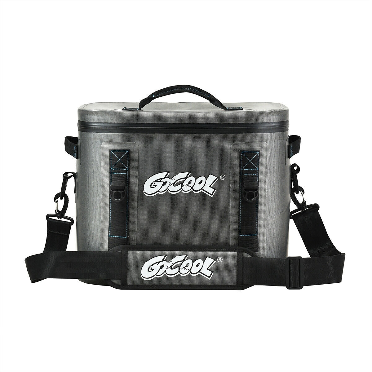 Gymax 30 Cans Soft Portable Cooler Bag Leak Proof Insulated Water Resistant For Picnic