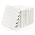 Gymax 30 Pack Hockey Flooring Tiles Dryland Synthetic Ice Tiles For