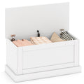 Gymax 35.5 Storage Chest Lift Top Storage Box W Safety Hydraulic