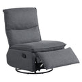 Gymax 360 Degree Nursery Reclining Rocker Chair W Cushioned Back Seat