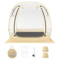 Gymax 6 X 6 Ft Instant Pop Up Tent Weatherproof Shelter Sports Tent