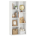 Gymax 7 Cube Bookcase Vertical Or Horizontal Freestanding Bookshelf