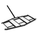 Gymax 84 Wide Driveway Drag Tow Behind Leveling Rake W Reinforced