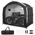 Gymax Bike Storage Tent W Window Floor Portable Garage Shed For 5