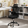 Gymax Ergonomic Mesh Office Chair W Lumbar Support 2D Headrest
