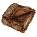 Gymax Fluffy Faux Fur Throw Blanket 540Gsm Soft Fuzzy Luxury Faux