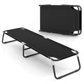 Gymax Folding Camping Bed Outdoor Portable Military Cot Sleeping