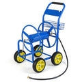 Gymax Garden Hose Reel Cart 300 Ft Of 5 8 Large Capacity Heavy Duty