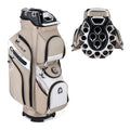Gymax Golf Cart Bag Molded Lock Top Golf Bag W 14 Way Full Length