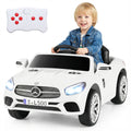 Gymax Licensed Mercedes Benz Sl R231 Kids Ride On Car 12V Electric